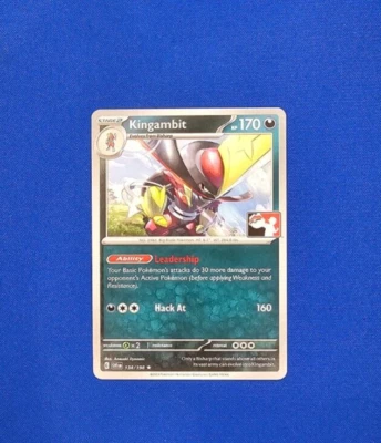 Kingambit Pokemon Prize Pack Series 3 Promo Pokemon Card NM/LP - Image 1 of 2