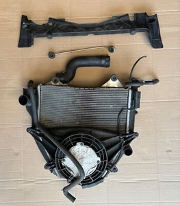 ** 2015 BMW K1600 GT radiator with cooling fan ** 52K miles - Picture 1 of 12