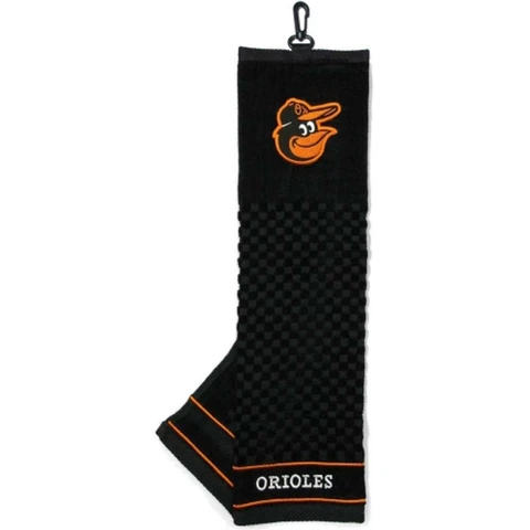 Baltimore Orioles 16"x22" Embroidered Golf Towel [NEW] MLB Golfing Cotton Cover