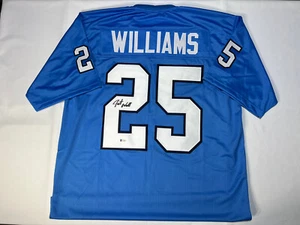 Javonte Williams Autographed Signed Broncos XL Custom Jersey - Beckett Certified - Picture 1 of 5