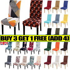 Universal Stretch Elastic Dining Chair Covers Slipcover Seat Cover Party Hotel ~