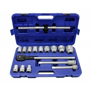 Coffret 3/4'' clé à cliquet douilles 6 pans 17 à 50 mm POIDS LOURD CAM - Picture 1 of 5