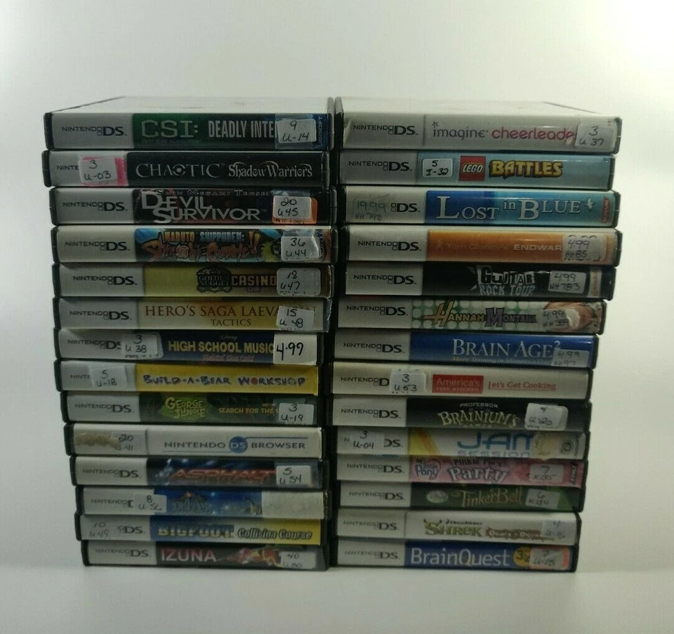 Nintendo DS U Pick Games Choose Complete Fun Rare Family Action Puzzle - Image 1 of 1