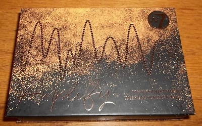 Lote de paleta de sombras de ojos W7 pigmento prensado amplificar drama de ojos Power Trip 0,21 oz Foto 1 de 4