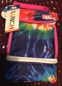 Arctic Zone Lunch Bag Plus Tie Dye Color Insulated NEW