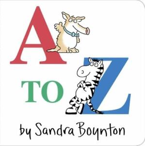 A to Z - 9780671493172, board book, Sandra Boynton
