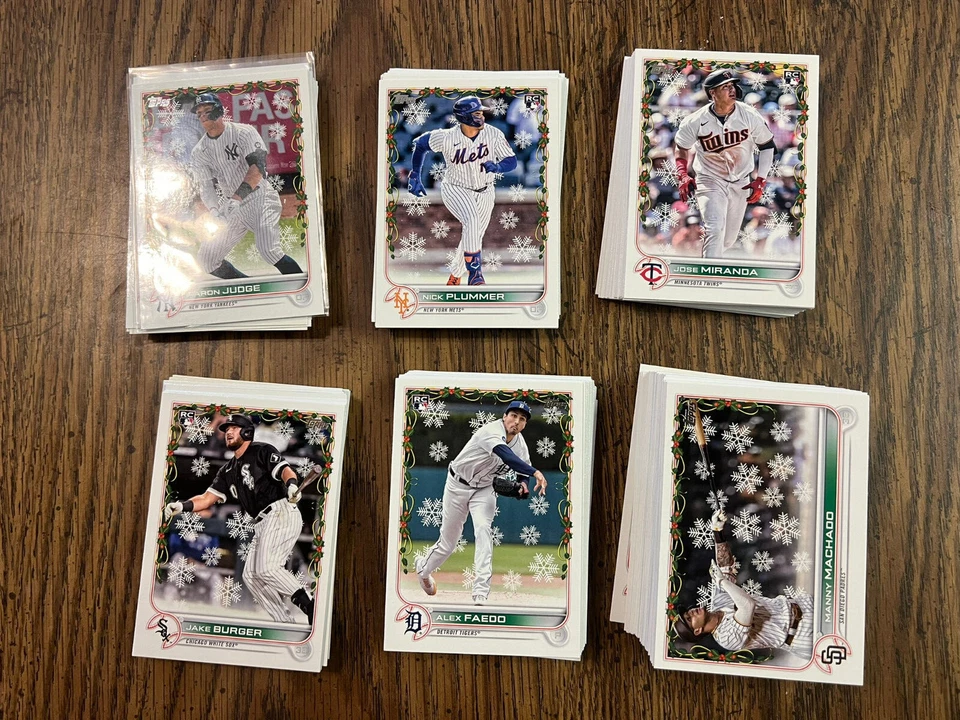 2022 Topps Baseball Holiday Pick Your Card #1-200 Base / Metallic / Inserts - Image 1 of 1