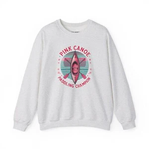 Lustiges rosa Kanu Champion Unisex Sweatshirt - Erwachsene Humor Grafik von SICKHIPPO  - Bild 1 von 31