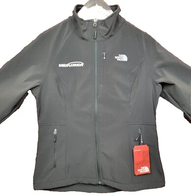 NUEVO CON ETIQUETAS NUEVO Northface Apex Black Barrier SS SOFT SHELL 3RD PARTY Chaqueta Mujer’s XXL Foto 1 de 4