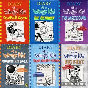 Diary Of A Wimpy Kid Series #11-#16 Mixed Lot *6* Childrens Books By Jeff Kinney - Picture 1 of 18