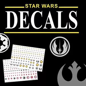 Decalcomania Trasferimenti Acqua per Star Wars Legion Armada X-wing e Altri Modelli - Foto 1 di 105