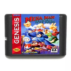 Mega Man The Wily Wars 16 bit Sega MD Game Card Sega Genesis Mega Drive