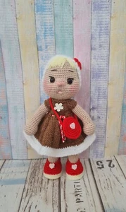 Gehäkelte Puppe 28cm - Bild 1 von 3