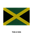Jamaica Flag Embroidered Iron / Sew On Patch Jamaican Rasta Shirt Hat Bag Badge