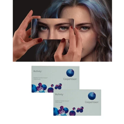 Neu und OVP 3er , 6er oder 2 x 6er Box Biofinity von Cooper Vision /Monatslinsen - Bild 1 von 4