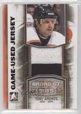 2011 ITG Broad Street Boys Series Game-Used Memorabilia Black Jersey Tony Amonte