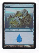 Magic: MTG: 8th Edition: Foil: Island #338