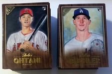 2018 Topps Gallery Baseball Base Card Wood/Blue/Green Parallel (You Pick)