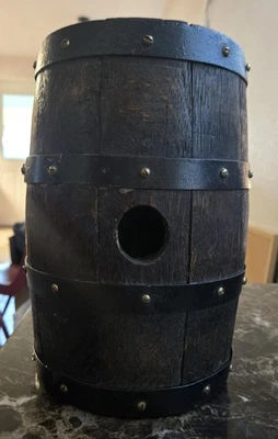 Vintage Antique Wood / Iron Bound Antique Keg - Image 1 of 4