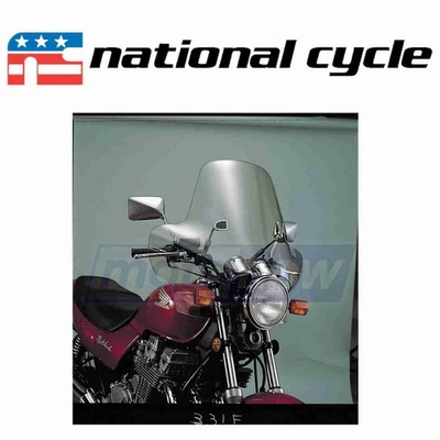 National Cycle Plexistar 2 Windshield for 1981-1982 Honda GL500 Silver Wing bu - Image 1 of 4
