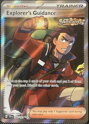 Explorer's Guidance 200/162 SV05: Temporal Forces Holo - Pokémon Card - Image 1 of 2
