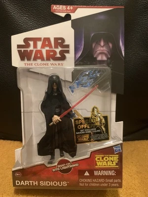 New In Box Star Wars The Clone Wars Darth Sidious CW45 - Image 1 of 2