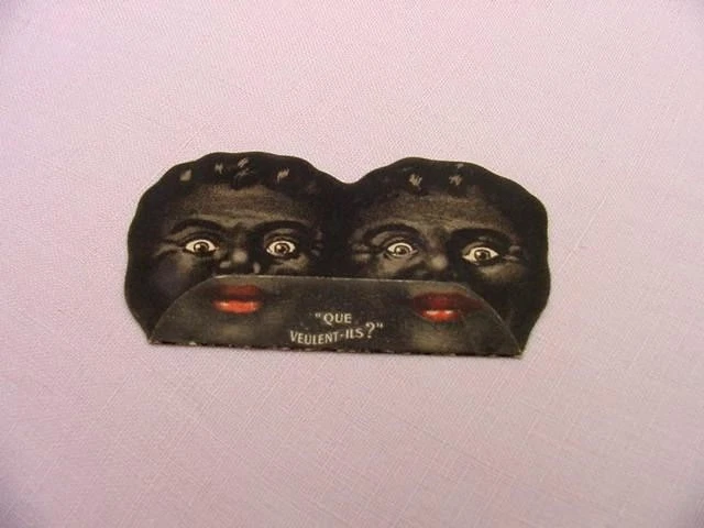 Victorian Era Trade Card Advertising Liebig Oxo Soup Colonial French Africana - Image 1 of 1