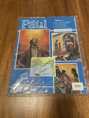 ABeka Life Of Paul Series 1 Flash-A-Card Curriculum Bible - Image 1 of 3