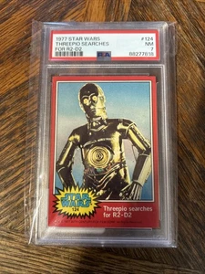 Threepio Searches For R2-D2 1977 Star Wars PSA 7 - Picture 1 of 2