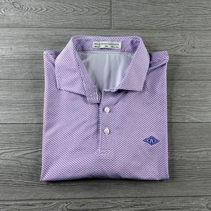 Holderness & Bourne Polo Men's XXL 2XL Golf Shirt Geometric Westchester Club - Picture 1 of 8