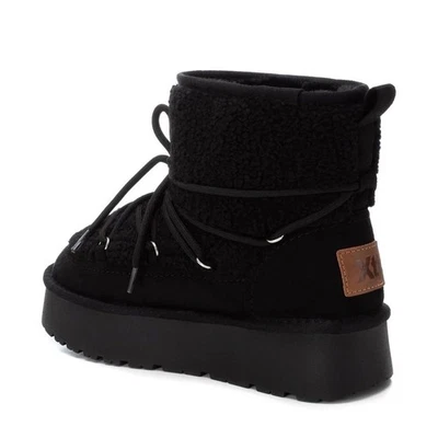 XTI Platform Ankle Boots Damen -Shwartz Gr. 37 NEU mit Karton - Bild 1 von 4