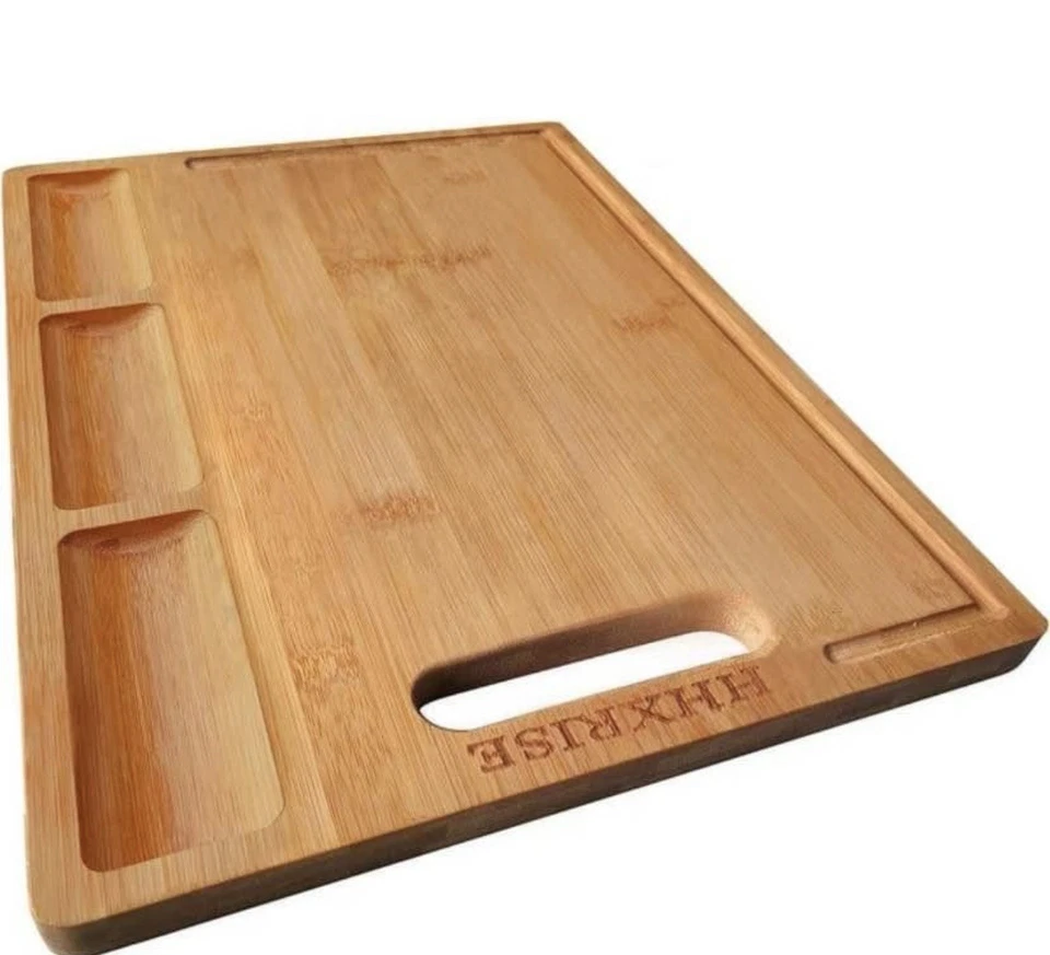 Bamboo Wood Cutting Board For Kitchen Fruit & Breads 16*24 inch