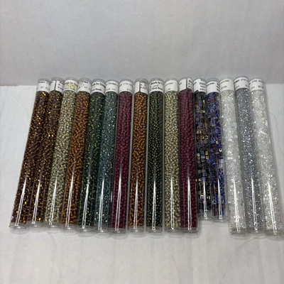 Lot Of 16 Seed Beads for Jewelry Making - Image 1 of 3