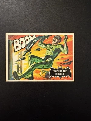 1966 OPC SET BREAK #45 BLACK BAT CARD PRINTED IN CANADA VG-VGEX! - Image 1 of 2
