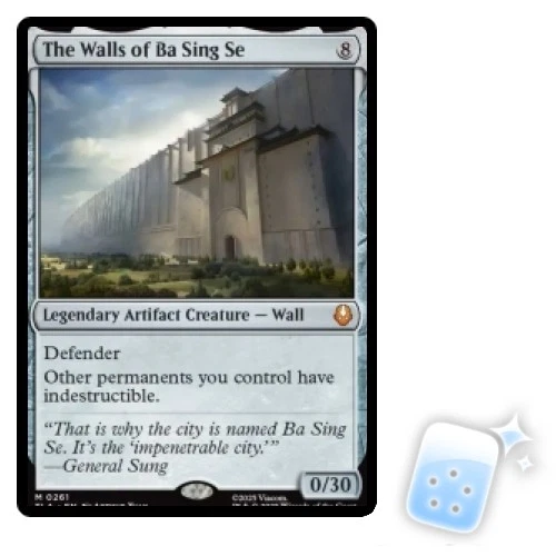 PRESALE THE WALLS OF BA SING SE Avatar: The Last Airbender TLA Magic MTG CARD - Image 1 of 1