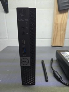 Dell OptiPlex 7070 Micro Desktop i7-9700T 3.2GHz 8GB RAM 256GB Windows 11 - Photo 1/4