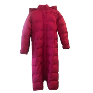 LL Bean Women's Ultrawarm Coat Down Three Quarter Length Size Medium Pink - Picture 1 of 9