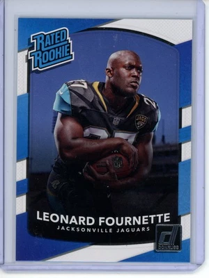 Panini Donruss 2017 - #319 Leonard Fournette (RC) clasificación Rookie Jaguars Foto 1 de 2
