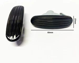 For Fiat Grande Punto Evo Fender Signal Smoked 2006 - 2018 Signal Lamp 2pcs - Foto 1 di 3