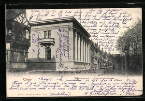 Trier, Die Reichsbank in der Christophstraße, Ansichtskarte 1905 - Picture 1 of 2