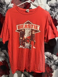 Vintage Beastie Jungen Grafik T-Shirt von Gildan Größe L ***FEHLER SIEHE BILDER* - Bild 1 von 7