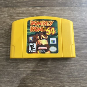 Donkey Kong 64 (Nintendo 64 N64 Game) Tested Working Authentic - Picture 1 of 3