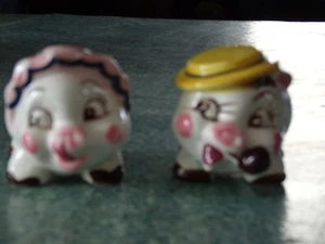 Vintage NAPCO pair of piggy banks #S728  - Picture 1 of 2