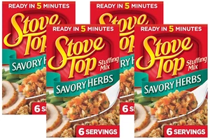 Savory Herb Stuffing Mix (6 Oz Box) (Pack of 4) - Picture 1 of 11