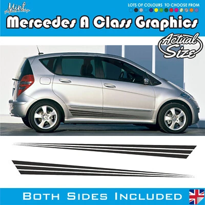 Mercedes A CLass Sport Stripes Decals Stickers Graphics AMG A45 021 - Image 1 of 4