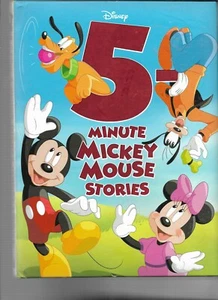 Disney 5 minute stories Minni and Mickey Pluto Daffy New illustrated book NEW - Picture 1 of 2
