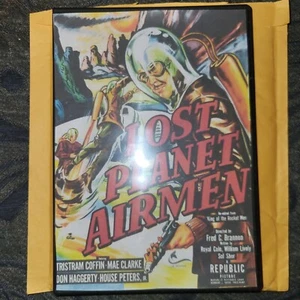 Lost Planet Airmen (1951) Vintage Sci-Fi sur DVD Colorisé ! Rare ! Mini vidéo produit - Photo 1/8