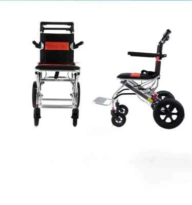 YYW-EU ByteTecpeak Lightweight Rollstühle, Outdoor Wheelchair, Faltbar und Leicht