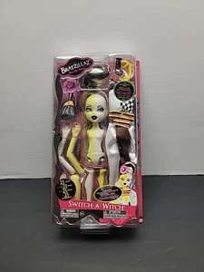 MGA Bratz Bratzillaz Glam Gets Wicked Switch-A-Witch Yellow Mime Doll Brand New - Picture 1 of 6