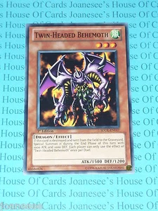 Tarjeta común Yu-Gi-Oh gigante de dos cabezas SDDL-EN017 como nueva 1a edición nueva - Imagen 1 de 2